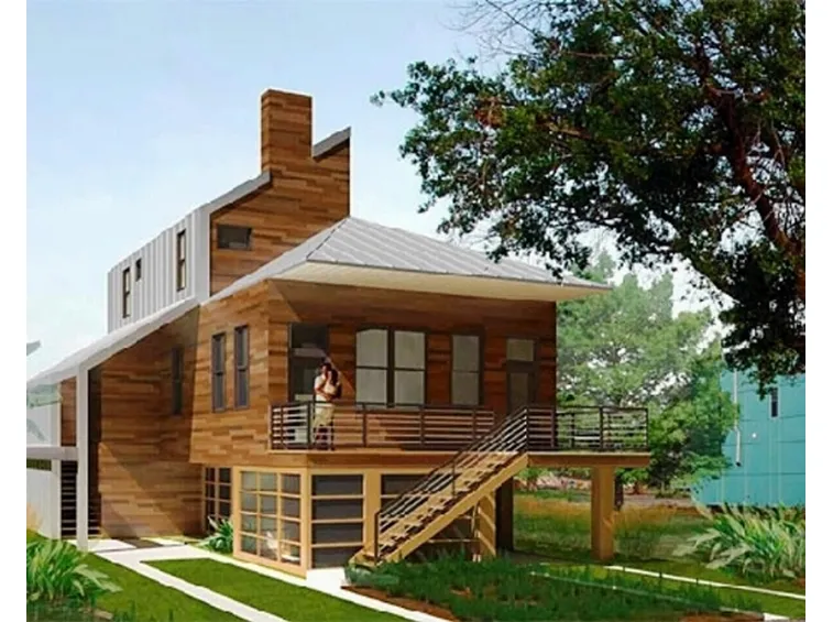 Casa in legno a Roma