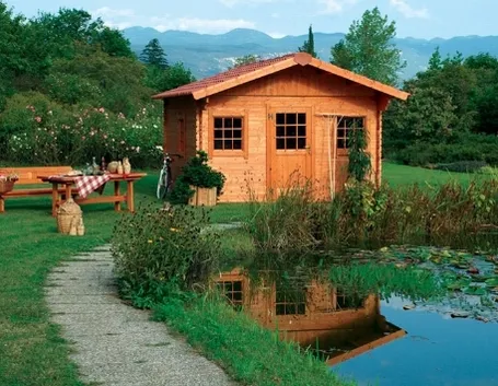 Casa in legno prefabbricata
