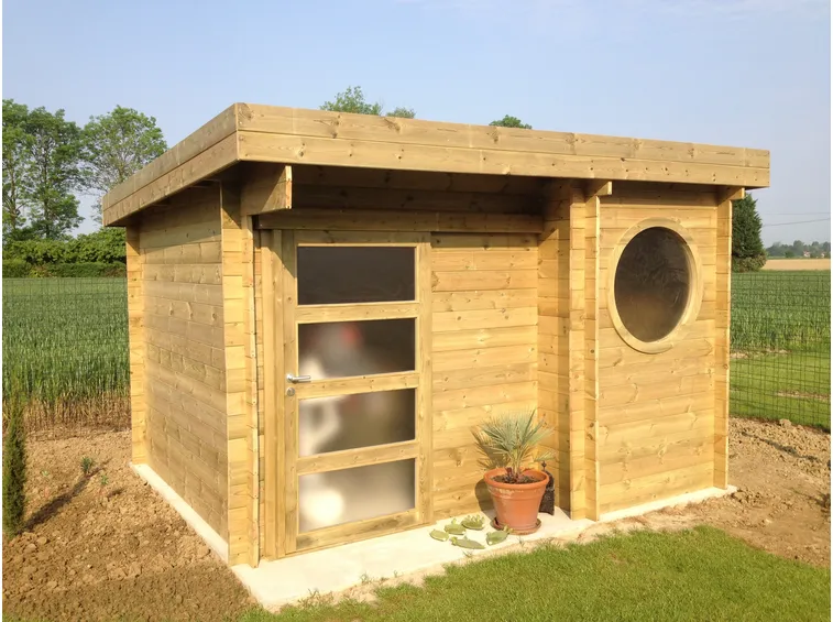 casetta in legno