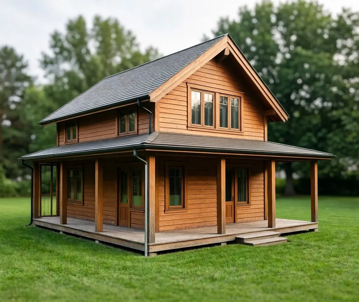 Casa in legno