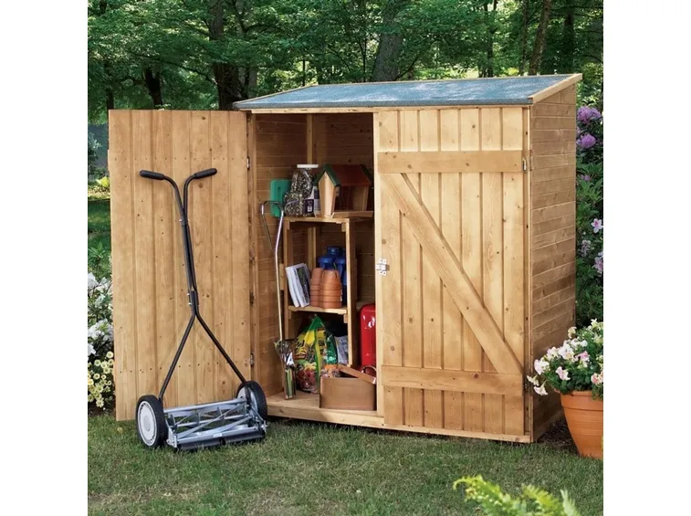 Casette in legno da giardino