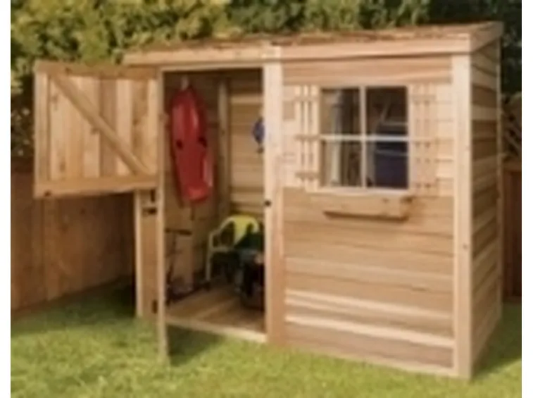 Casette in legno da giardino