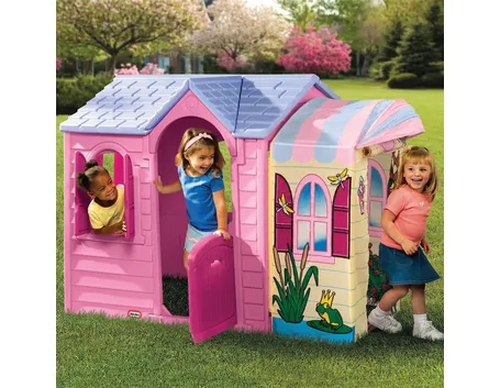 Casetta da giardino in plastica