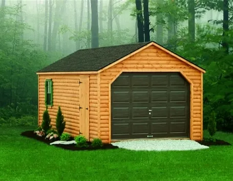 Garage in legno
