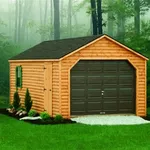 Garage in legno