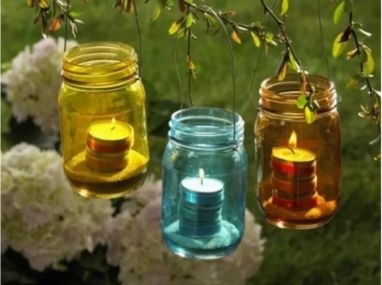 Candele da giardino