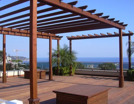 Gazebo in legno