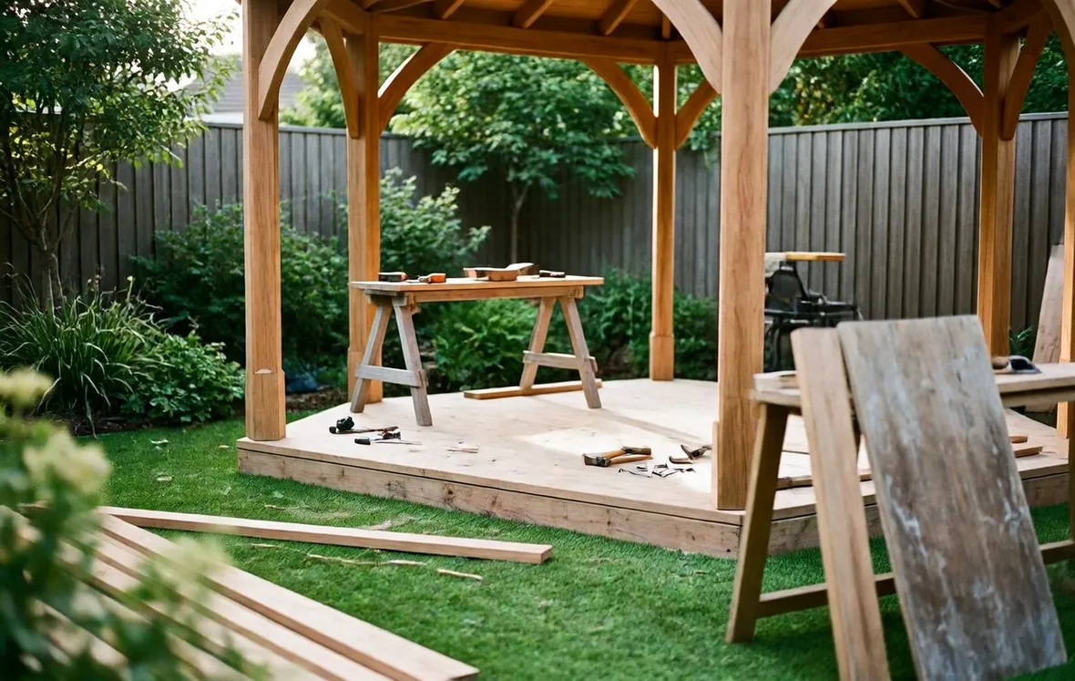 Costruzione di un gazebo