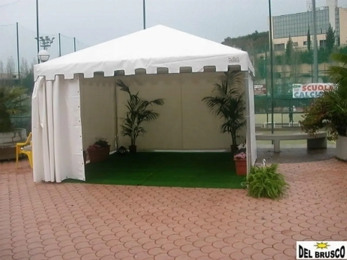 gazebi in pvc