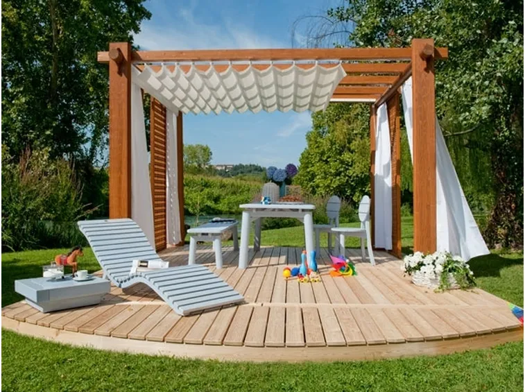 Gazebo in legno