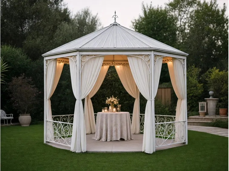 gazebo in ferro