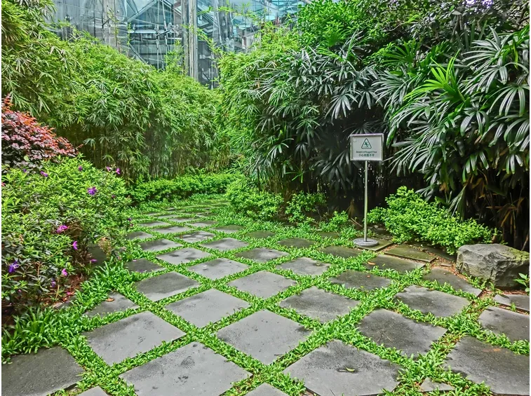 Pavimentazione da giardino in pietra