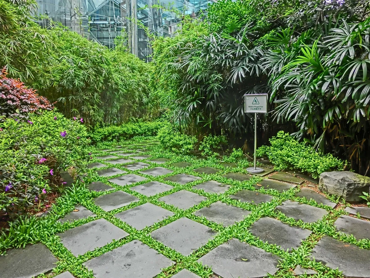 Pavimentazione da giardino in pietra