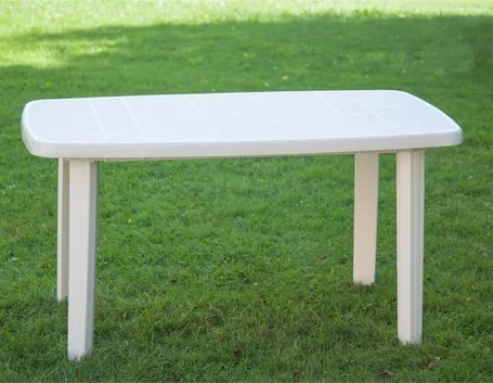 Classito tavolo da giardino in plastica bianca