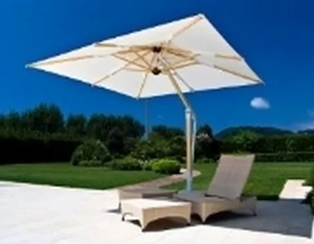 Ombrellone da giardino in legno