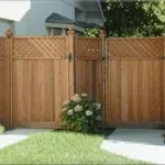 Recinzioni da giardino in legno