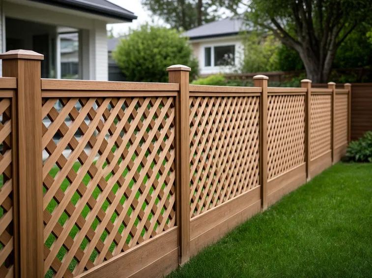 Recinzioni da giardino in legno