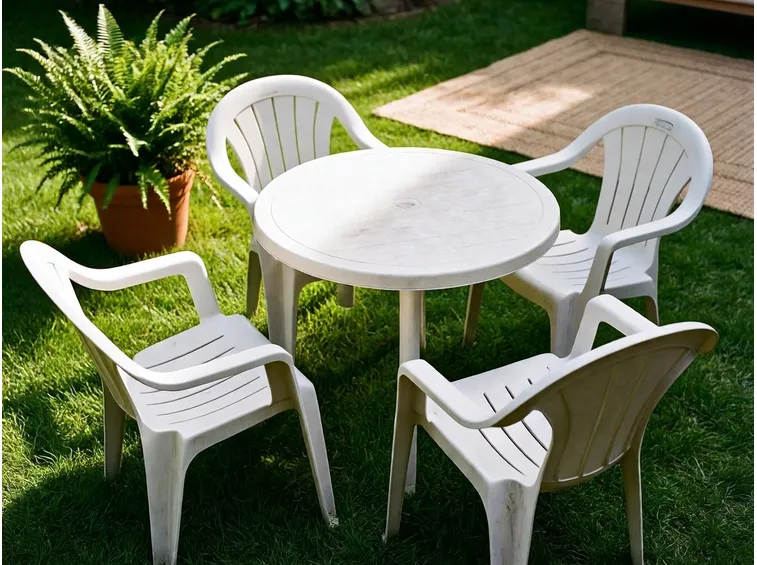 Sedia da giardino in resina