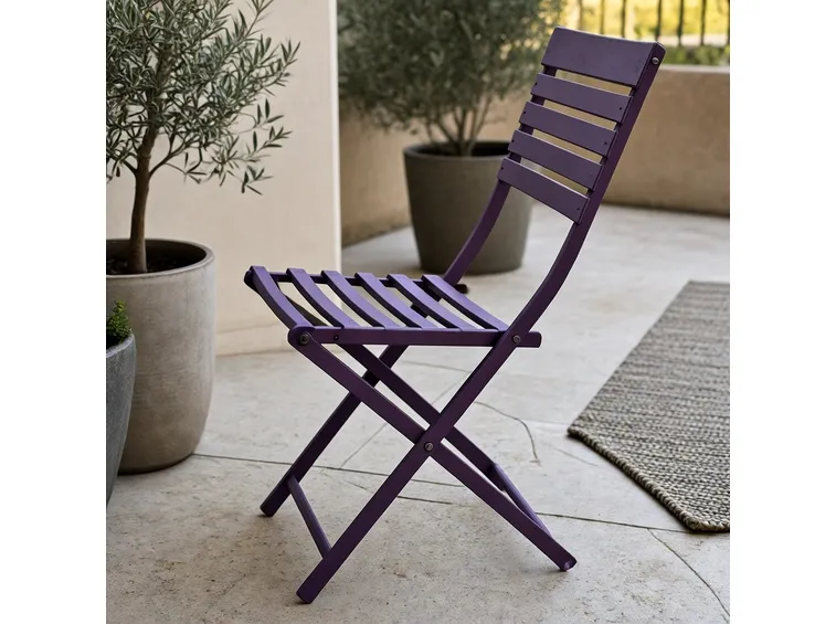 Sedia da giardino pieghevole