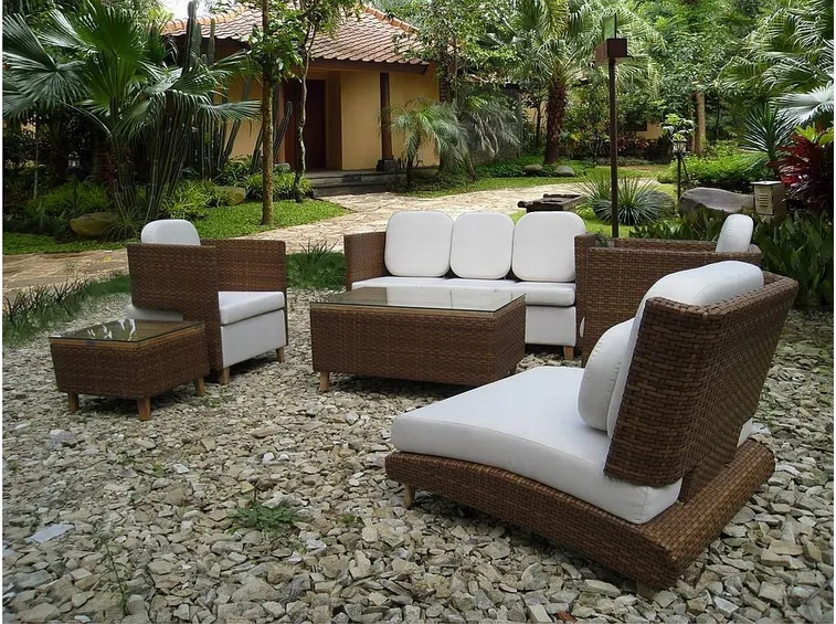 Sedie in rattan