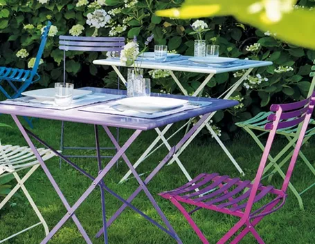sedia da giardino pieghevole