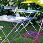 sedia da giardino pieghevole