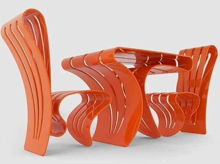 Mobili da giardino in plastica