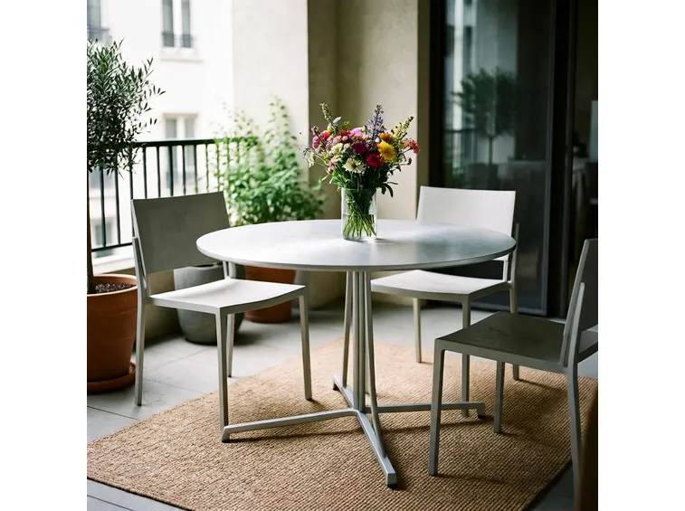 Tavolo da giardino in alluminio