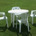 Tavoli da giardino in resina