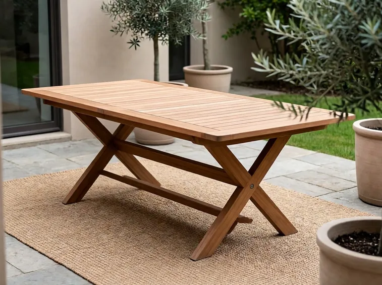 Tavoli da giardino in teak