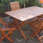 Tavolo pieghevole in legno