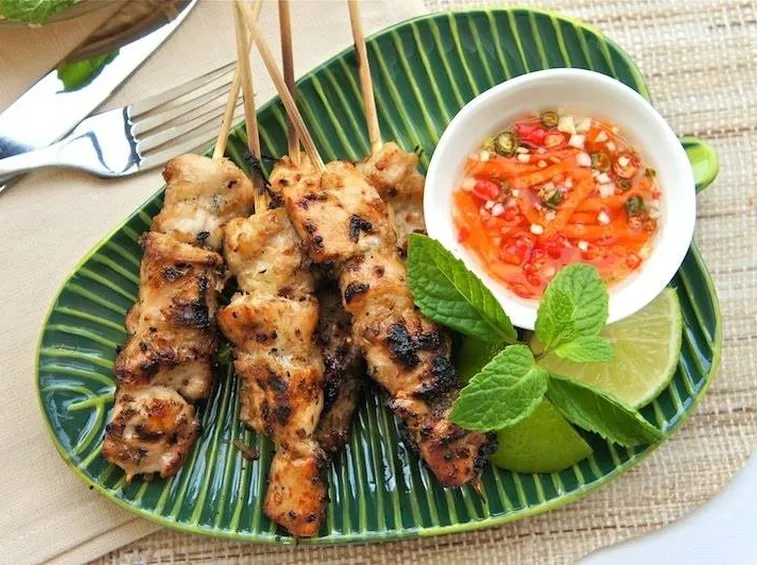 Pollo grigliato aromatizzato alla citronella