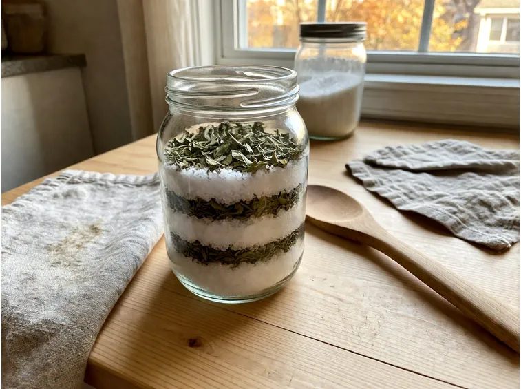 Conservazione sotto sale e olio