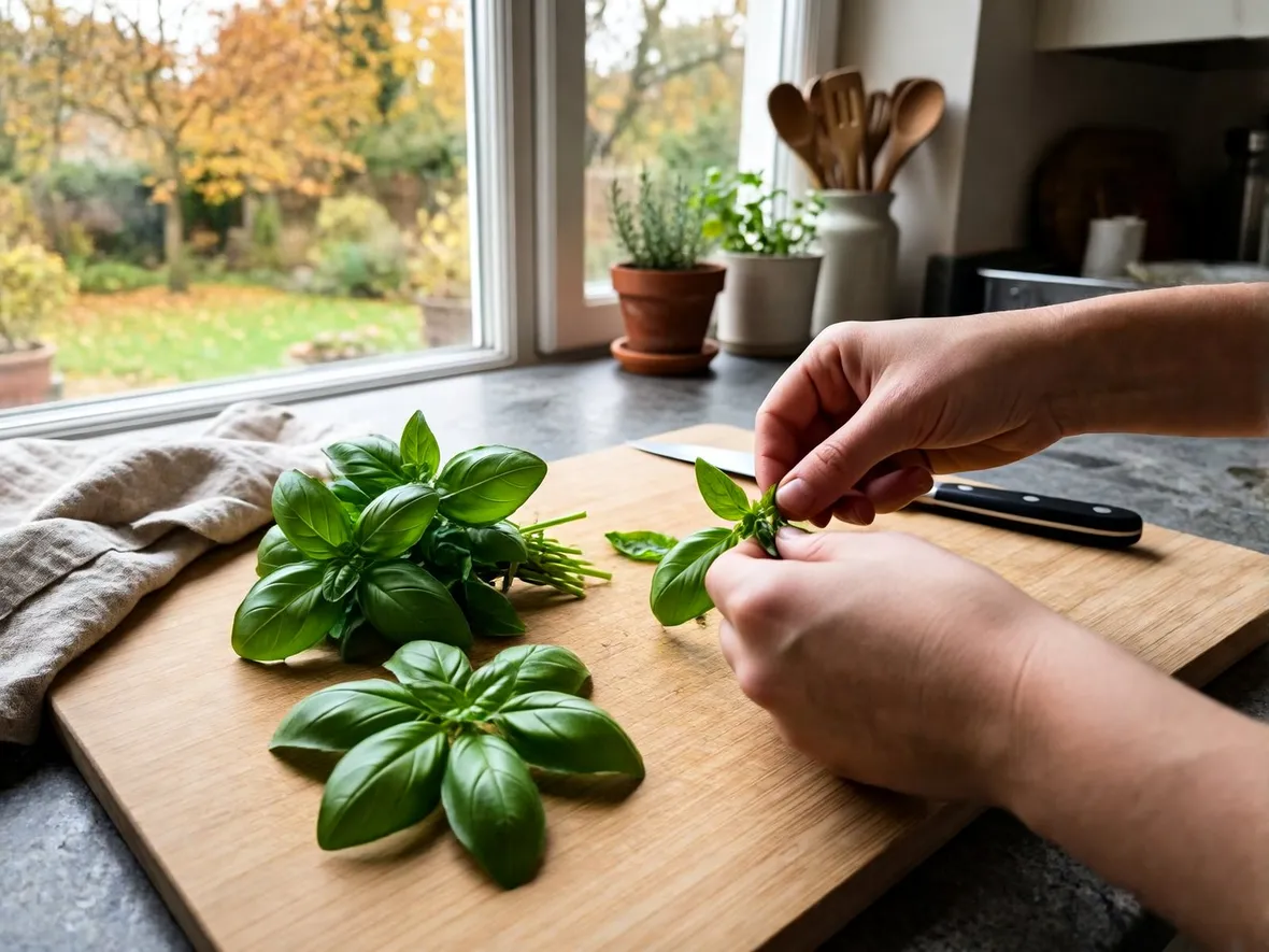 Preparazione corretta delle foglie