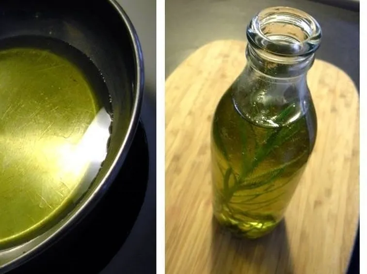 Olio di elicriso da usare in cucina
