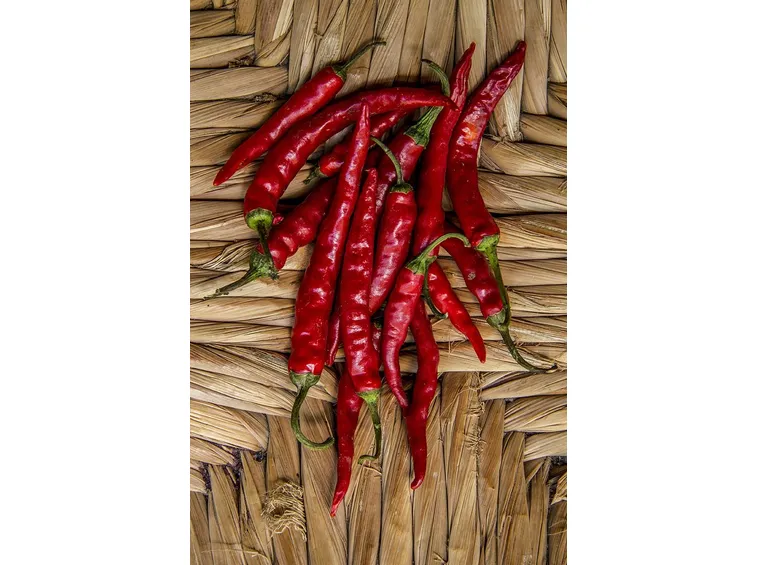 peperoncini in essiccazione