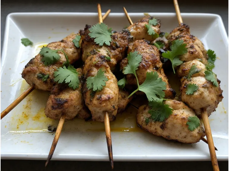 Pollo con semi di coriandolo