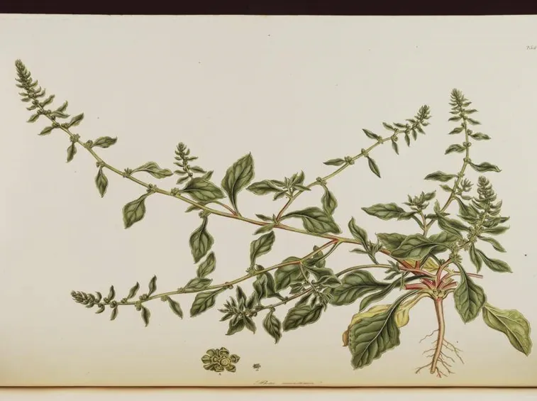 Illustrazione botanica di Beta Vulgaris