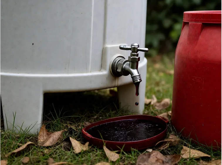 Serbatoio per la produzione di concime liquido