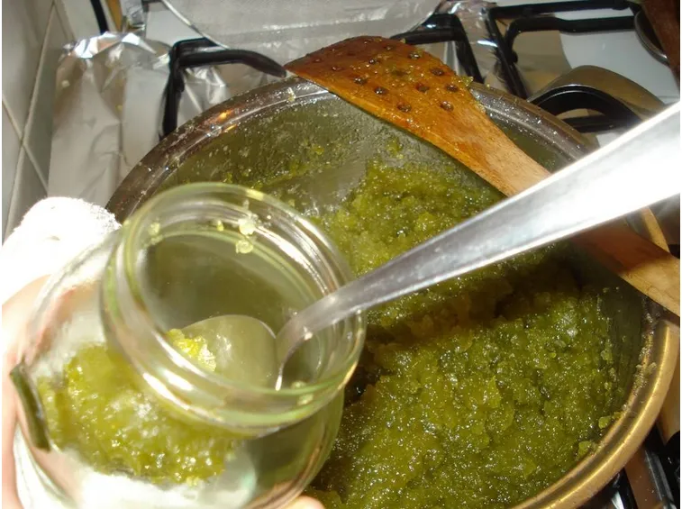 Confettura di zucca verde
