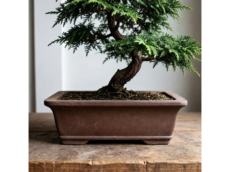 Bonsai Chamaecyparis obtusa