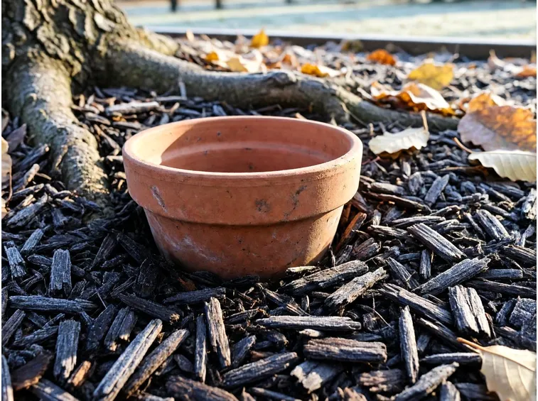 Isolare vaso e radici dal gelo: interramento e pacciamatura