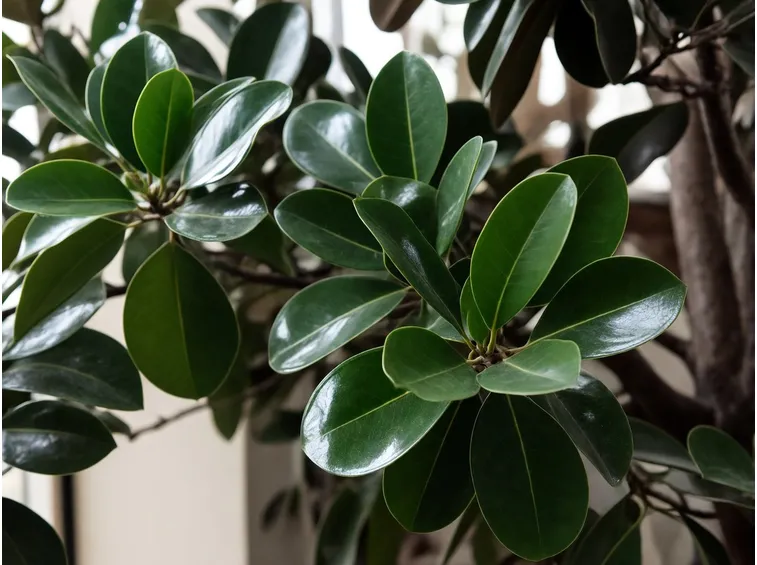Foglie ficus benjamin
