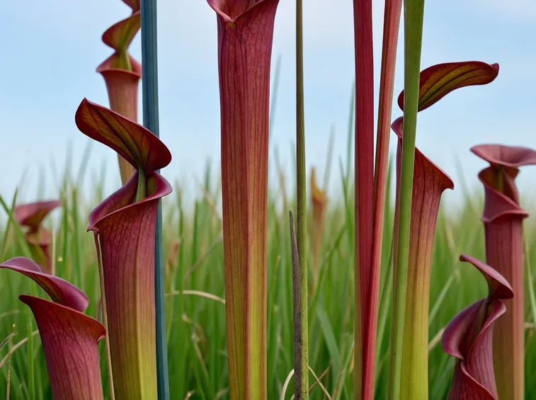 In foto, un esemplare di Sarracenia