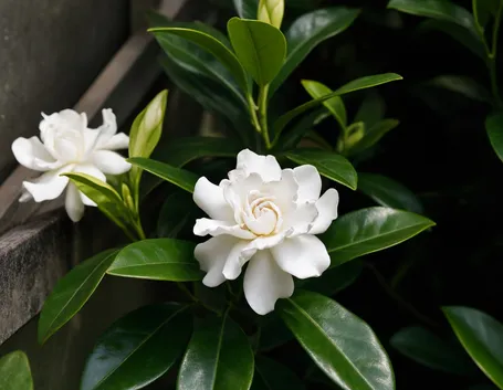 Gardenia pianta in fiore