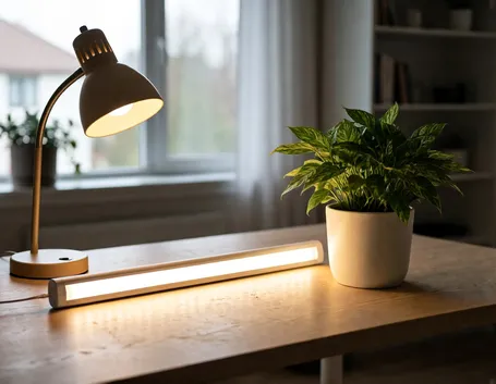 Distinguere le lampade LED per piante dalla luce domestica