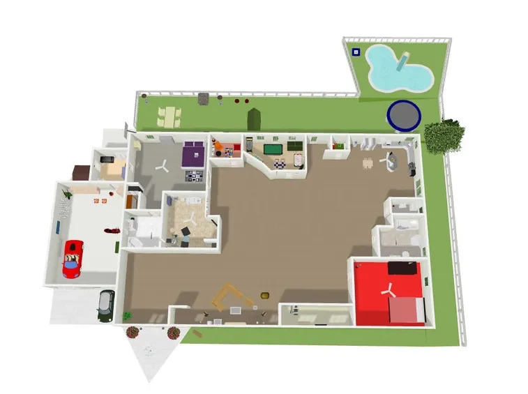 Pianta fatta con Floorplanner
