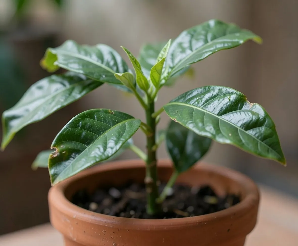 Una pianta del caffè