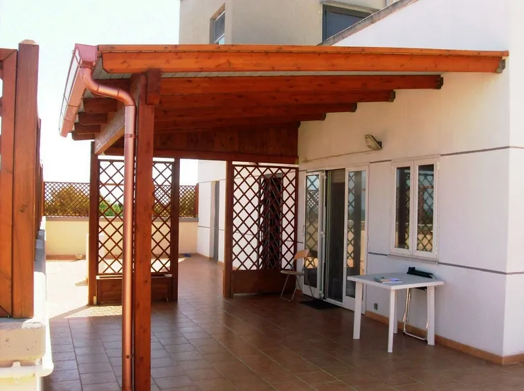Copertura in legno