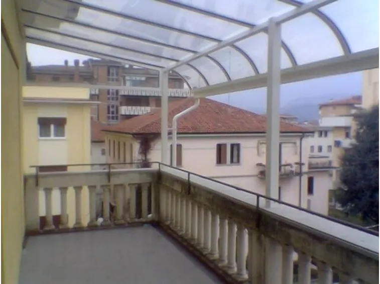 Copertura per terrazzo in alluminio